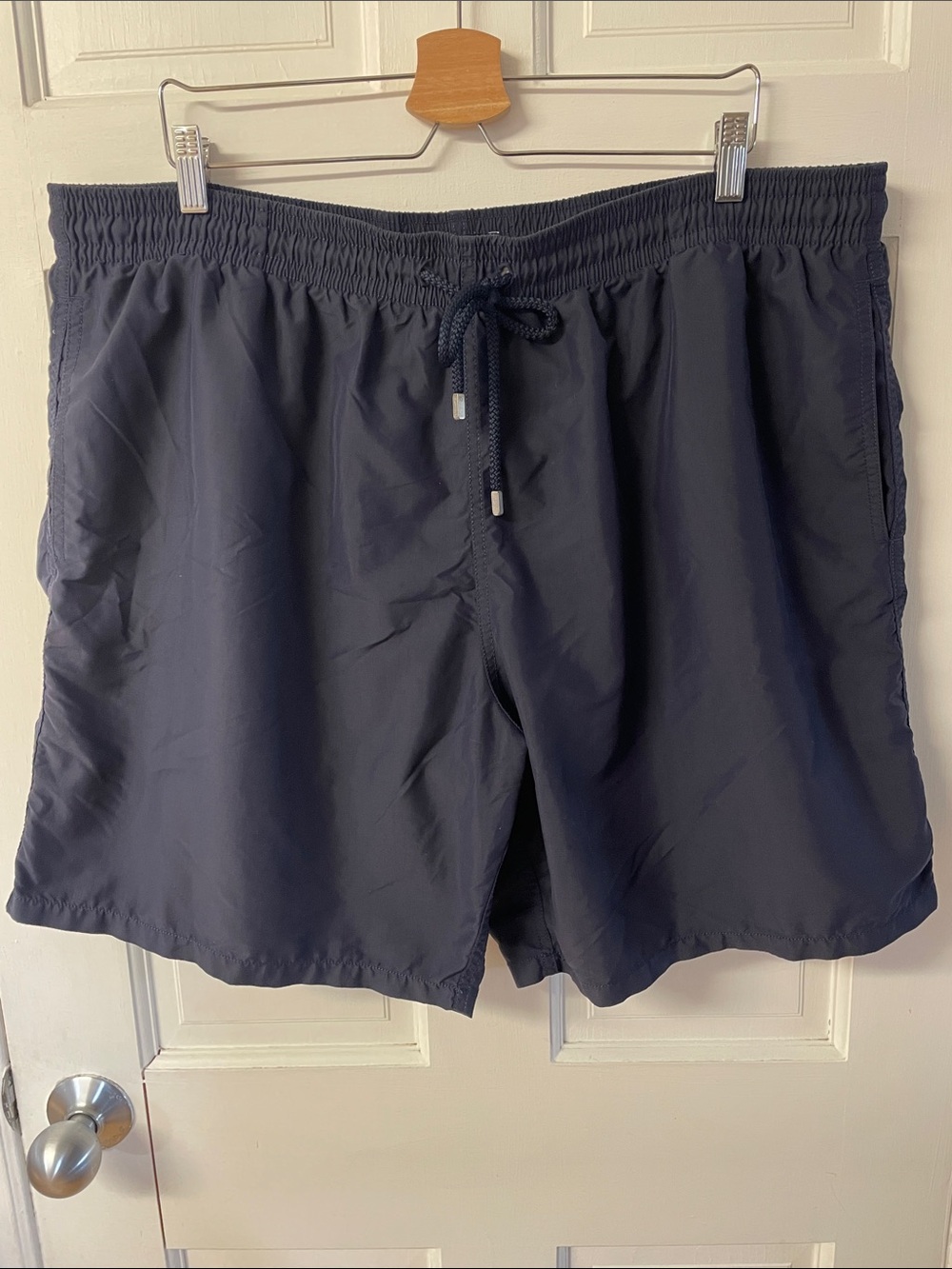 Vilebrequin navy swim trunks shorts with pockets men’s size 3XL